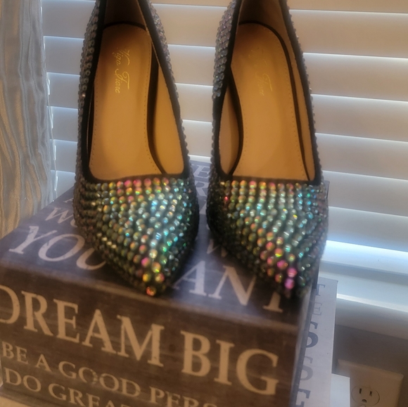 Black and Colored Rhinstone - Picture 2 of 4